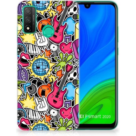 Hoesje Huawei P Smart 2020 Telefoon Hoesje Punk Rock