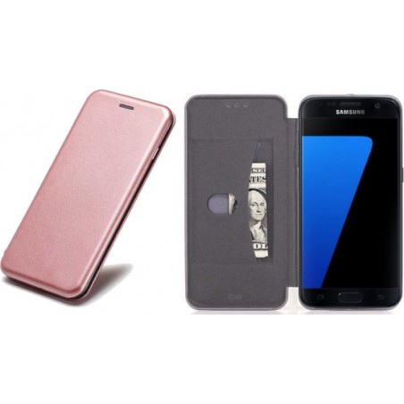 Samsung Galaxy S7 Hoesje - Book Case Wallet Roségoud - iCall