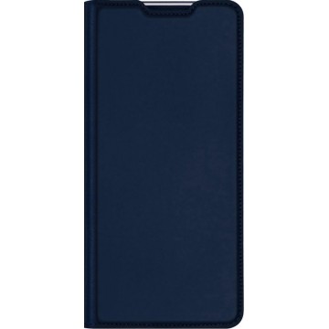 Dux Ducis Slim Softcase Booktype OnePlus Nord N10 5G hoesje - Donkerblauw