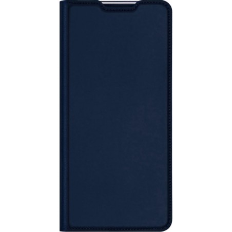 Dux Ducis Slim Softcase Booktype OnePlus Nord N10 5G hoesje - Donkerblauw