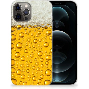 Telefoonhoesje iPhone 12 Pro Max Silicone Back Cover Bier