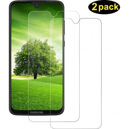 Motorola Moto G7 Power Screenprotector Glas - Tempered Glass Screen Protector - 2x