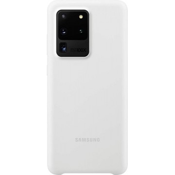 Samsung Silicone Cover - Samsung Galaxy S20 Ultra - Wit