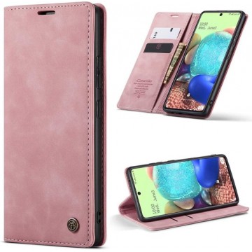 Samsung Galaxy S20 FE Hoesje Vintage Pale Roze - CaseMe Portemonnee Book Case