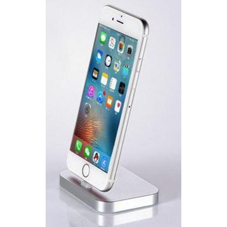 iPhone dock Lightning metaal - zilver
