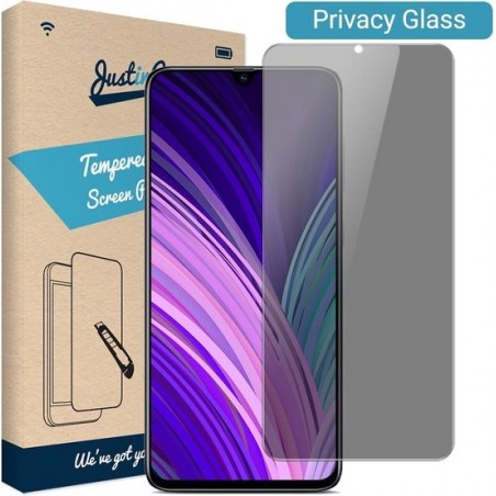 Just in Case Privacy Tempered Glass Samsung Galaxy A70 Protector - Arc Edges