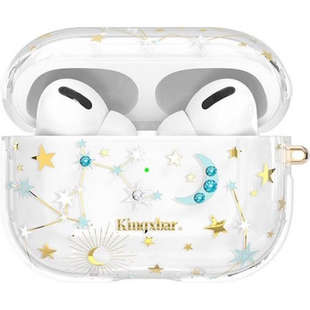 Kingxbar Airpods Pro Hoesje Sterren Swarovski