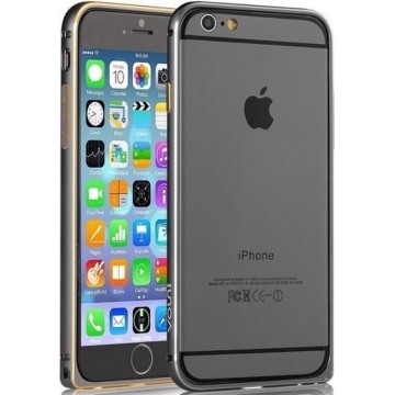 iPhone 5 5S SE Aluminium Bumper Case Gun Metal Black PREMIUM