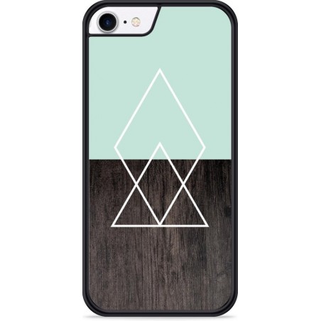 iPhone SE 2020 Hardcase hoesje Wood Simplicity