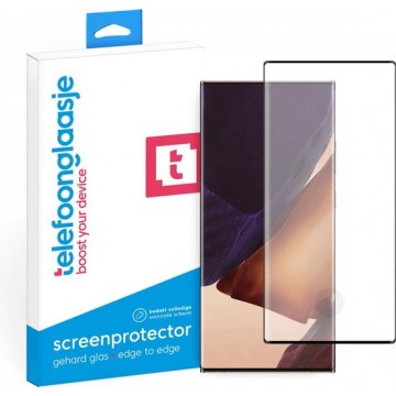 Samsung Galaxy Note20 Ultra screenprotector gehard glas Case Friendly