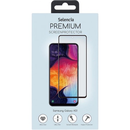 Selencia Gehard Glas Premium Screenprotector voor de Samsung Galaxy A51