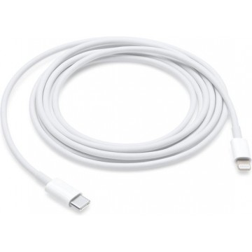 USB-C naar Lightning kabel - 1 meter - Geschikt voor iPhone/iPad/Airpods - Ondersteunt snelladen vanaf iPhone 8/X/XR/XS/11/12