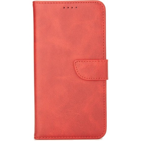 Samsung Galaxy A51 5G Hoesje - Wallet Book Case - Magnetische sluiting - Ruimte voor 3 (bank)pasjes - Rood