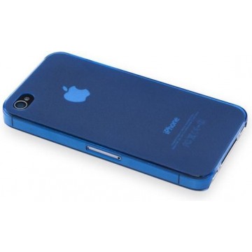 Ultradunne cover voor iPhone 4/4S - Blauw