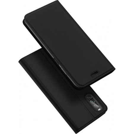 Dux Ducis pro serie - slim wallet hoes - Sony Xperia 10 II - Zwart