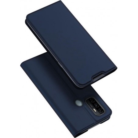 Dux Ducis - Pro Serie Slim wallet hoes - Oppo A53 / Oppo A53S - Blauw