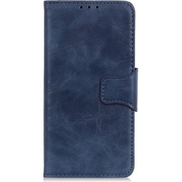 Shop4 - Samsung Galaxy A21s Hoesje - Wallet Case Cabello Blauw