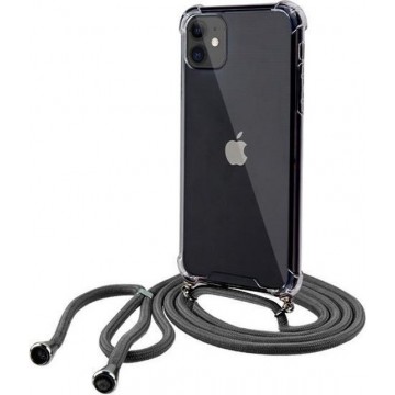 ShieldCase Shock hoesje met zwart koord iPhone 12 - 6.1 inch