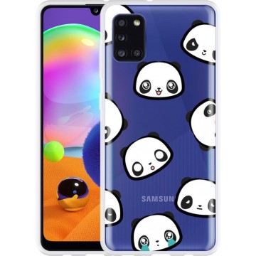 Samsung Galaxy A31 Hoesje Panda Emotions