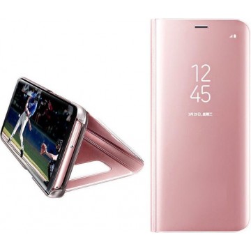 Clear View Stand Cover voor de Samsung Galaxy S8 – Roze