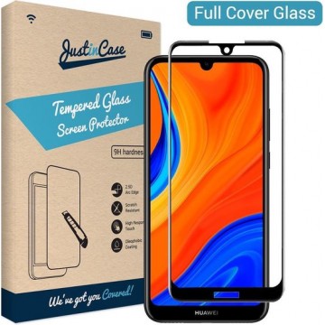 Just in Case Full Cover Tempered Glass Huawei Y6s Protector - Black