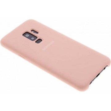 Samsung silicone cover  - roze - voor Samsung Galaxy S9 Plus
