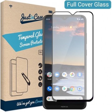 Just in Case Full Cover Tempered Glass Nokia 5.3 Protector - Black