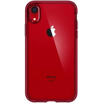Spigen Ultra Hybrid Backcover iPhone Xr hoesje - Rood