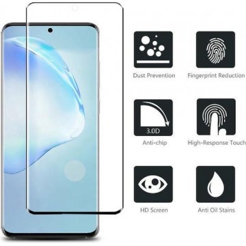 Glazen Screenprotector Set  - Samsung S20 Ultra - Gemakkelijk zelf te bevestigen - Kudu