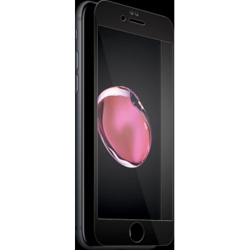 AVANCA Gebogen Beschermglas iPhone 7 Zwart - Screen Protector - Tempered Glass - Gehard Glas - Curved Glass - Protectie glas