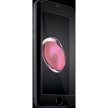 AVANCA Gebogen Beschermglas iPhone 7 Zwart - Screen Protector - Tempered Glass - Gehard Glas - Curved Glass - Protectie glas