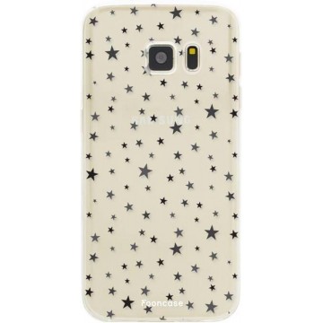 FOONCASE Samsung Galaxy S7 hoesje TPU Soft Case - Back Cover - Stars / Sterretjes