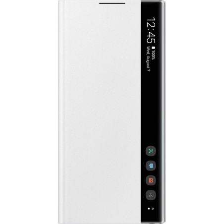 Samsung Galaxy Note 10 LED Clear View Cover White