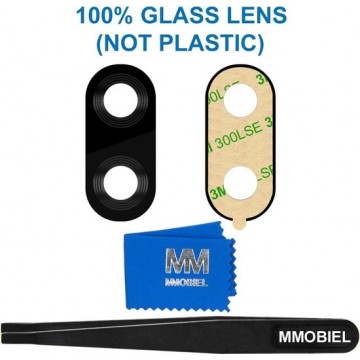 MMOBIEL Glas Lens Back Camera voor Huawei P20 (ZWART) - inclusief Pincet en Doekje