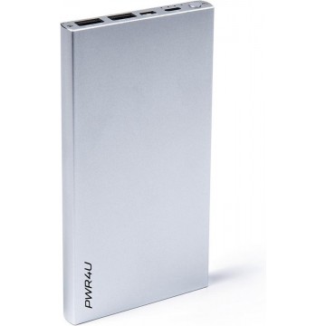 Powerbank - 8000mAh - aluminium cover - zeer krachtig op