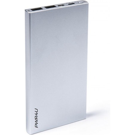 Powerbank - 8000mAh - aluminium cover - zeer krachtig op