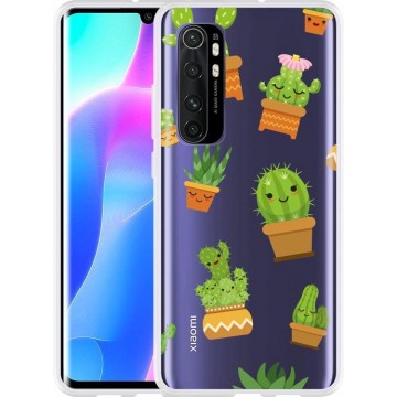 Xiaomi Mi Note 10 Lite Hoesje Happy Cactus