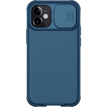 Apple iPhone 12 Mini cover - CamShield Pro Armor Case - Blauw
