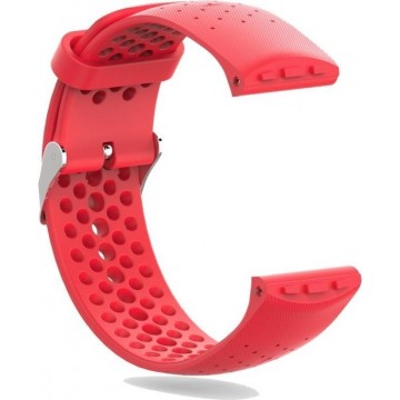 Let op type!! Voor POLAR Vantage M Siliconen horlogeband (rood)