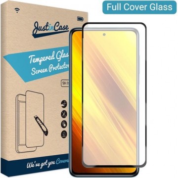 Just in Case Full Cover Tempered Glass Xiaomi Poco X3 Protector - Black