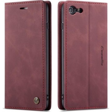 iPhone 6 / 6s Hoesje - CaseMe Book Case - Bordeaux