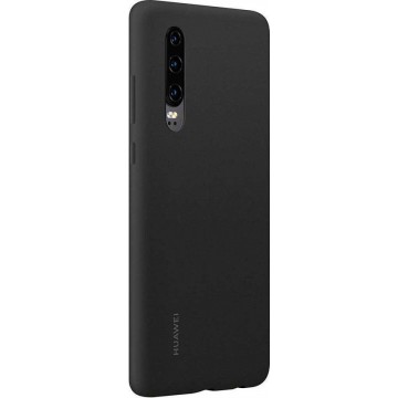Huawei silicone cover - zwart - voor Huawei P30