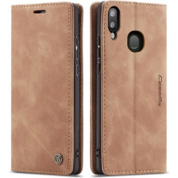 Samsung Galaxy A40 Hoesje - CaseMe Book Case - Bruin