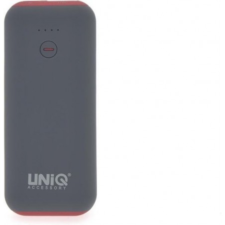 UNIQ Accessory 5000 mAh Soft Touch Powerbank - Rood