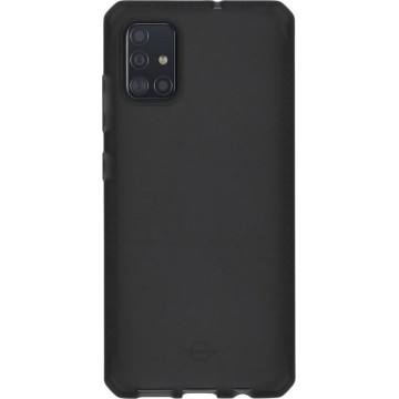 ITSkins Spectrum Frost cover voor Samsung Galaxy A51 - Level 2 bescherming - Zwart