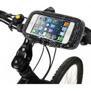 Weerbestendige fiets houder (tasje) voor iPhone 6 / 6s.