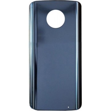 Let op type!! Batterij achterkant voor Motorola Moto G6 Plus (donker blauw)