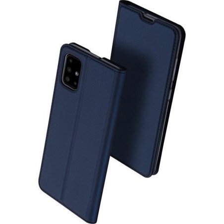 Dux Ducis - pro serie slim wallet hoes - Samsung Galaxy A71 - Blauw