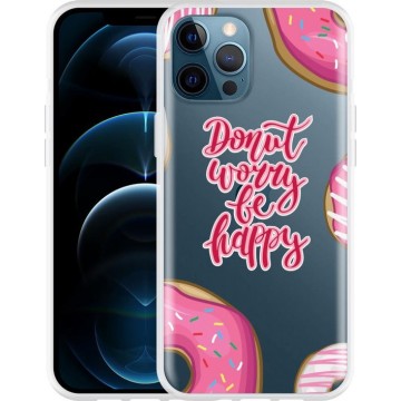 Apple iPhone 12 Pro Max Hoesje Donut Worry