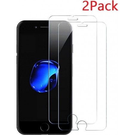 Apple iPhone 8 Plus / 7 Plus Screenprotector Glass 2 Pack - Ntech